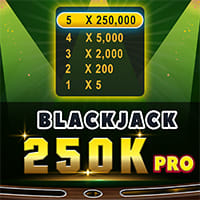 Blackjack 250k Pro in Table Games